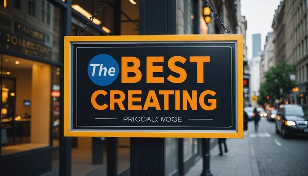 Les meilleures pratiques pour créer une signalétique professionnelle efficace